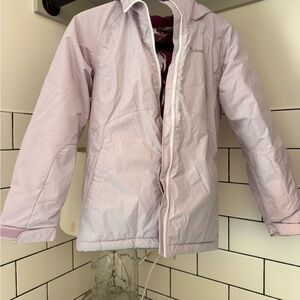 Columbia Purple Insulated Puffer Jacket Water-Resistant